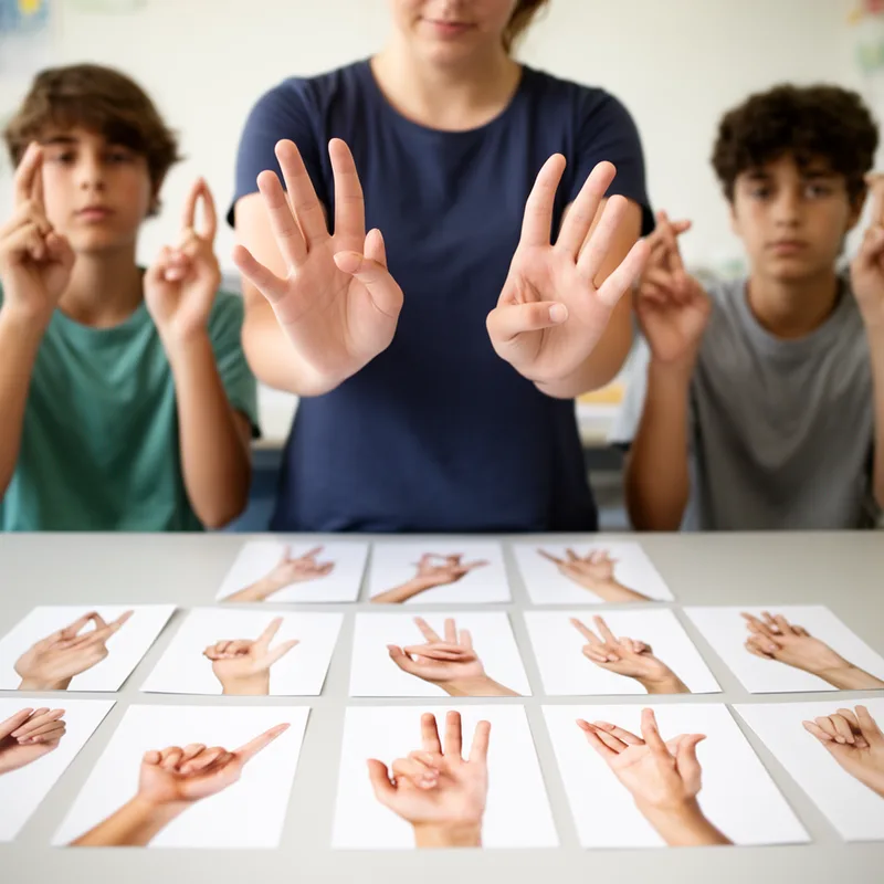 finger alphabet
