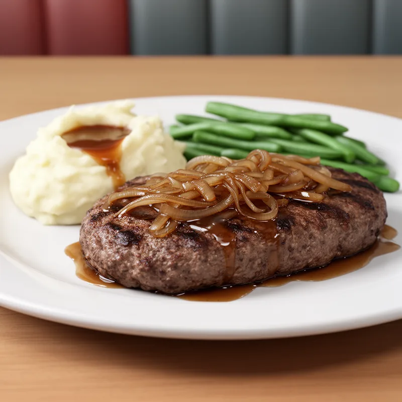 chopped steak