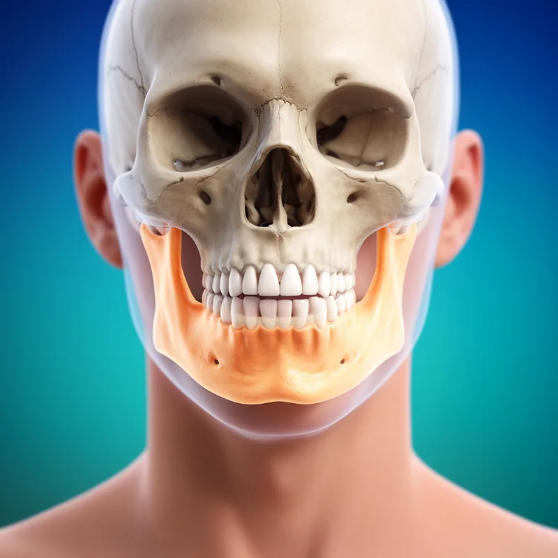 lower jawbone
