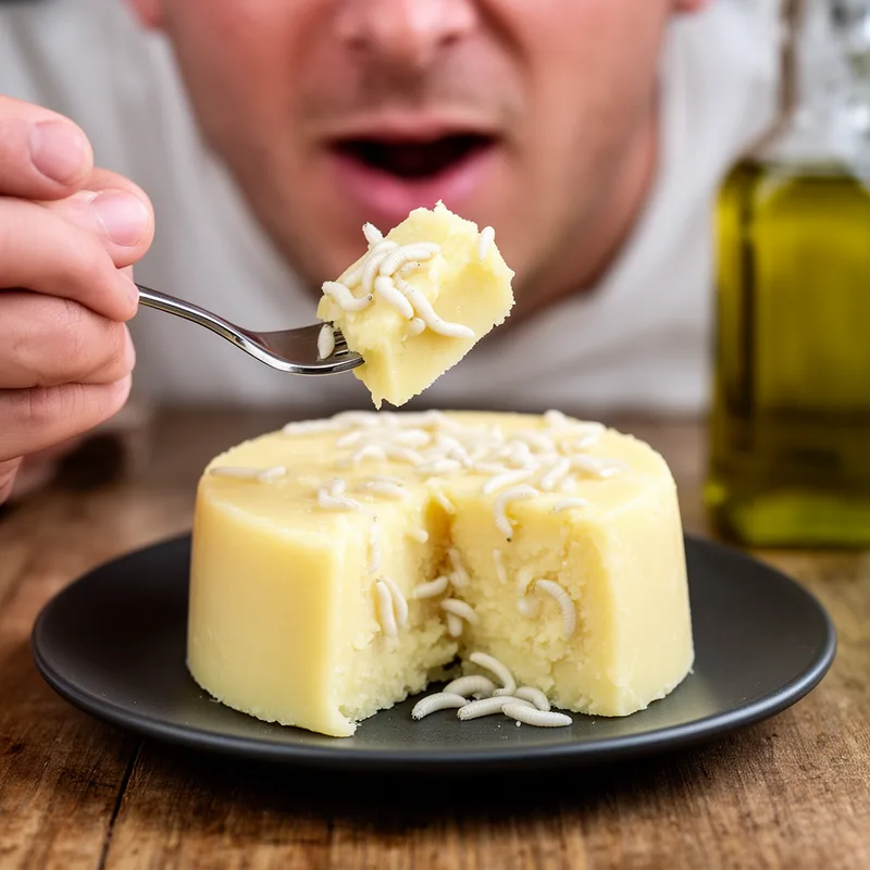 maggot cheese