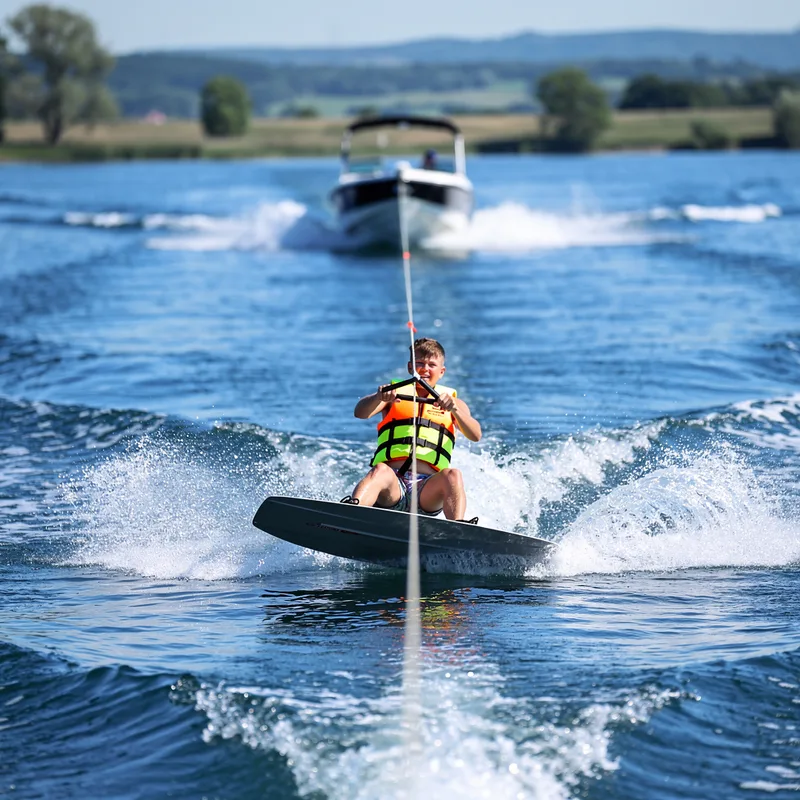 wakeboarding