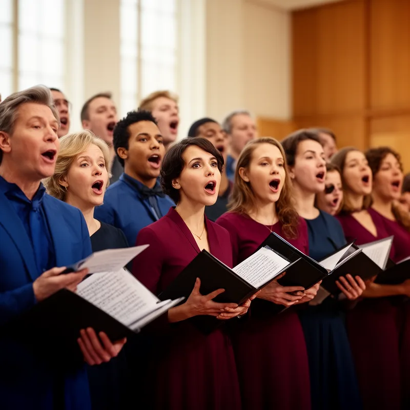 to choir