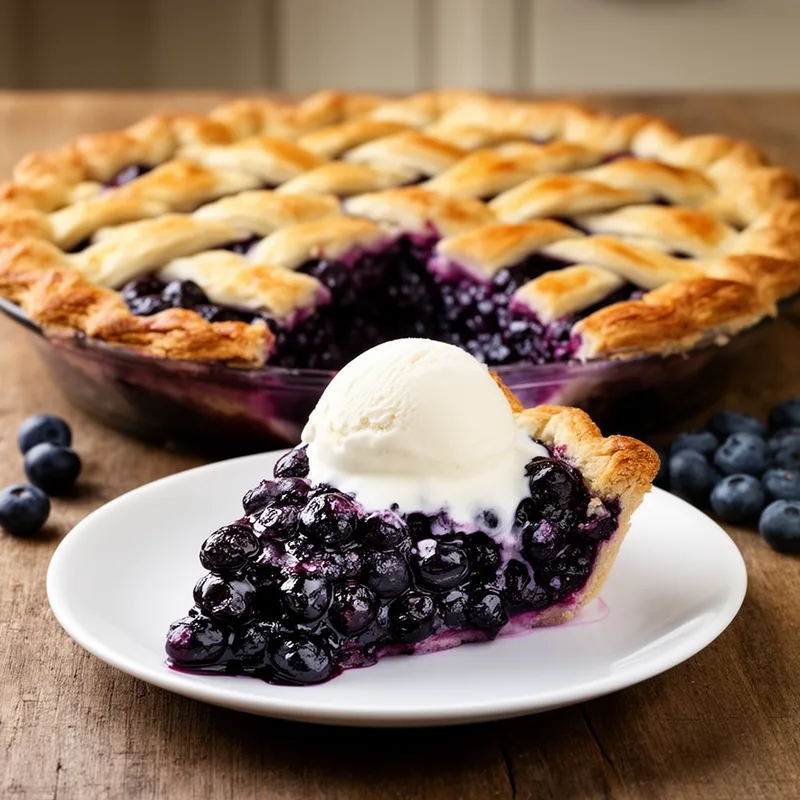 blueberry pie