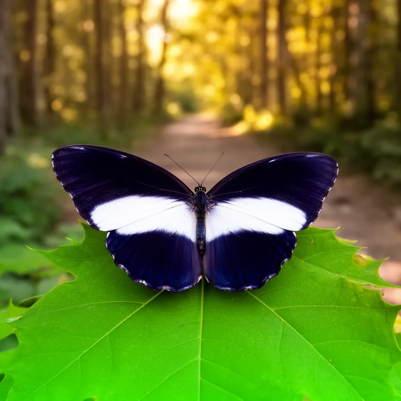banded purple