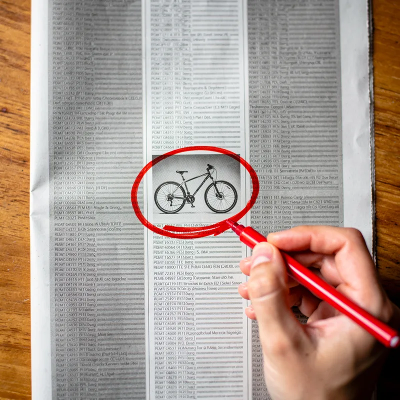 newspaper ad